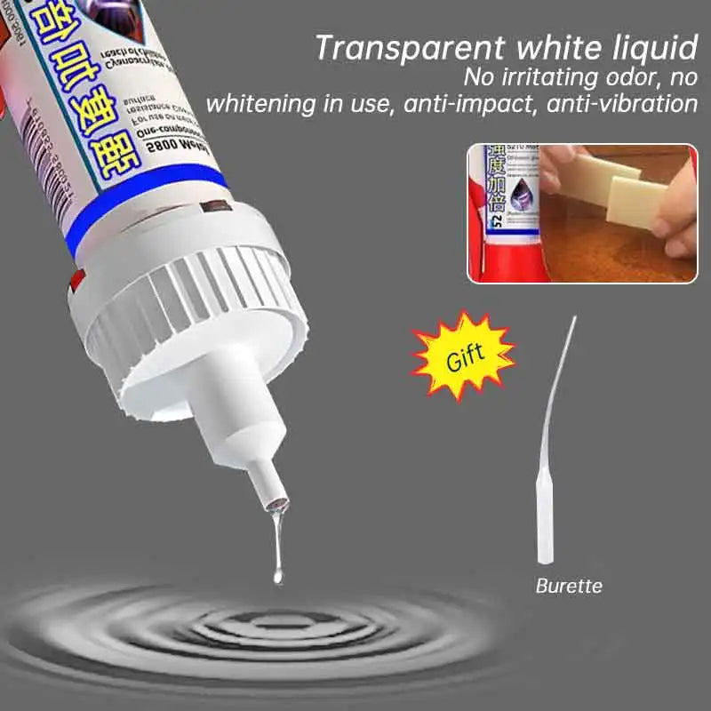 INSTANT GLUE™️ ADHESIVO INSTANTANEO EXTRA FUERTE.
