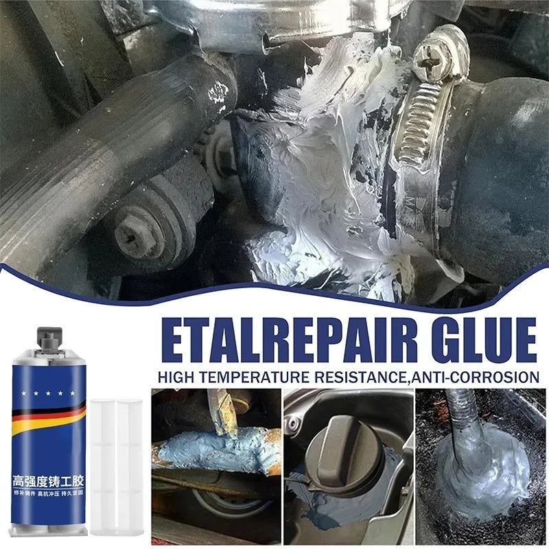 METAL REPAIR™️ ACERO LIQUIDO PARA REPARACIONES Y SELLADOS RESISTENTES.