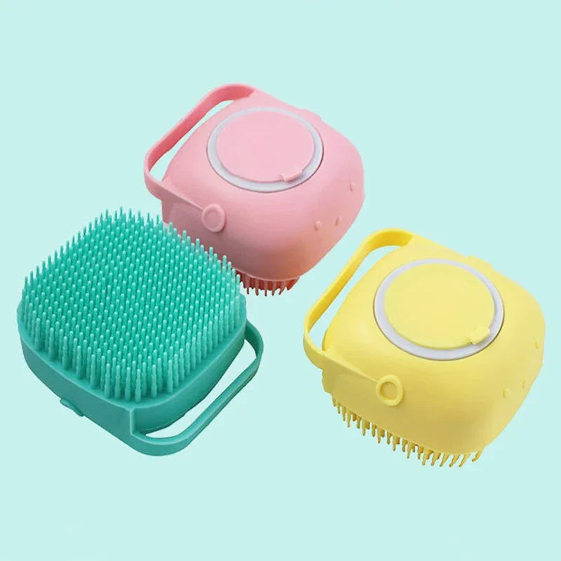 SILICONE SPONGE™️ ESPONJA PARA BAÑAR Y DAR MASAJE A TU MASCOTA, FACIL, PRACTICO Y ENTRETENIDO