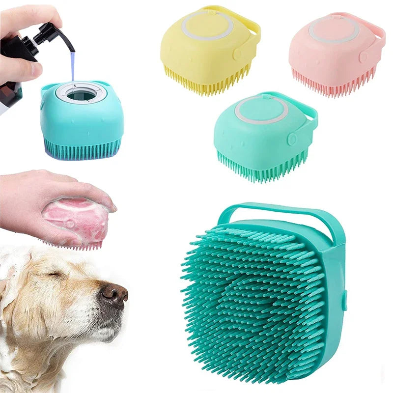 SILICONE SPONGE™️ ESPONJA PARA BAÑAR Y DAR MASAJE A TU MASCOTA, FACIL, PRACTICO Y ENTRETENIDO