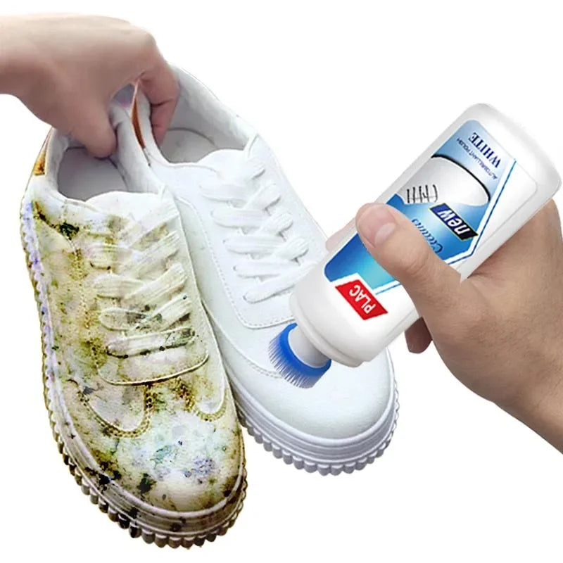 WHITE SHOES™️ Limpiador de zapatillas blancas con cepillo removedor de suciedad